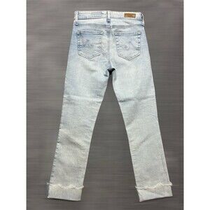 AG Adriano Goldschmied Mari Crop Women's Size 25 High-Rise Slim Straight Jeans